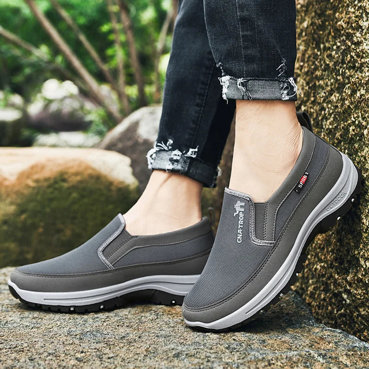 Men's comfortable and breathable walking shoes.