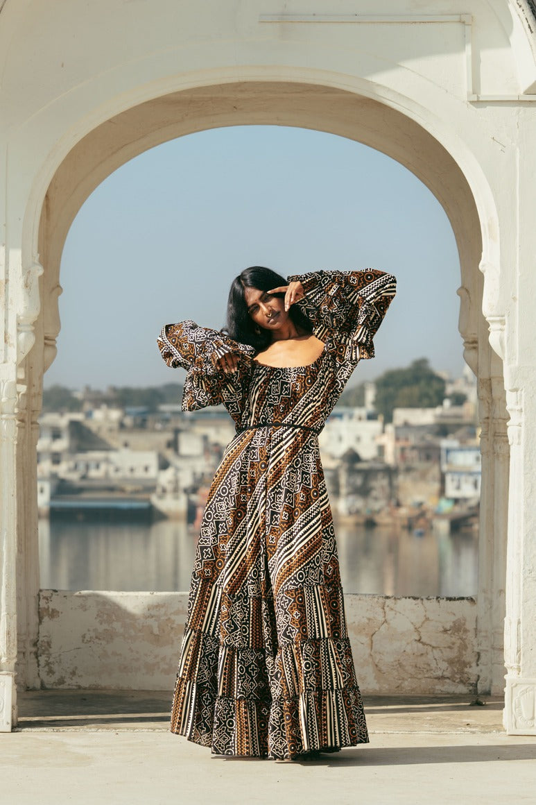 Lilith Bohemian Long Dress