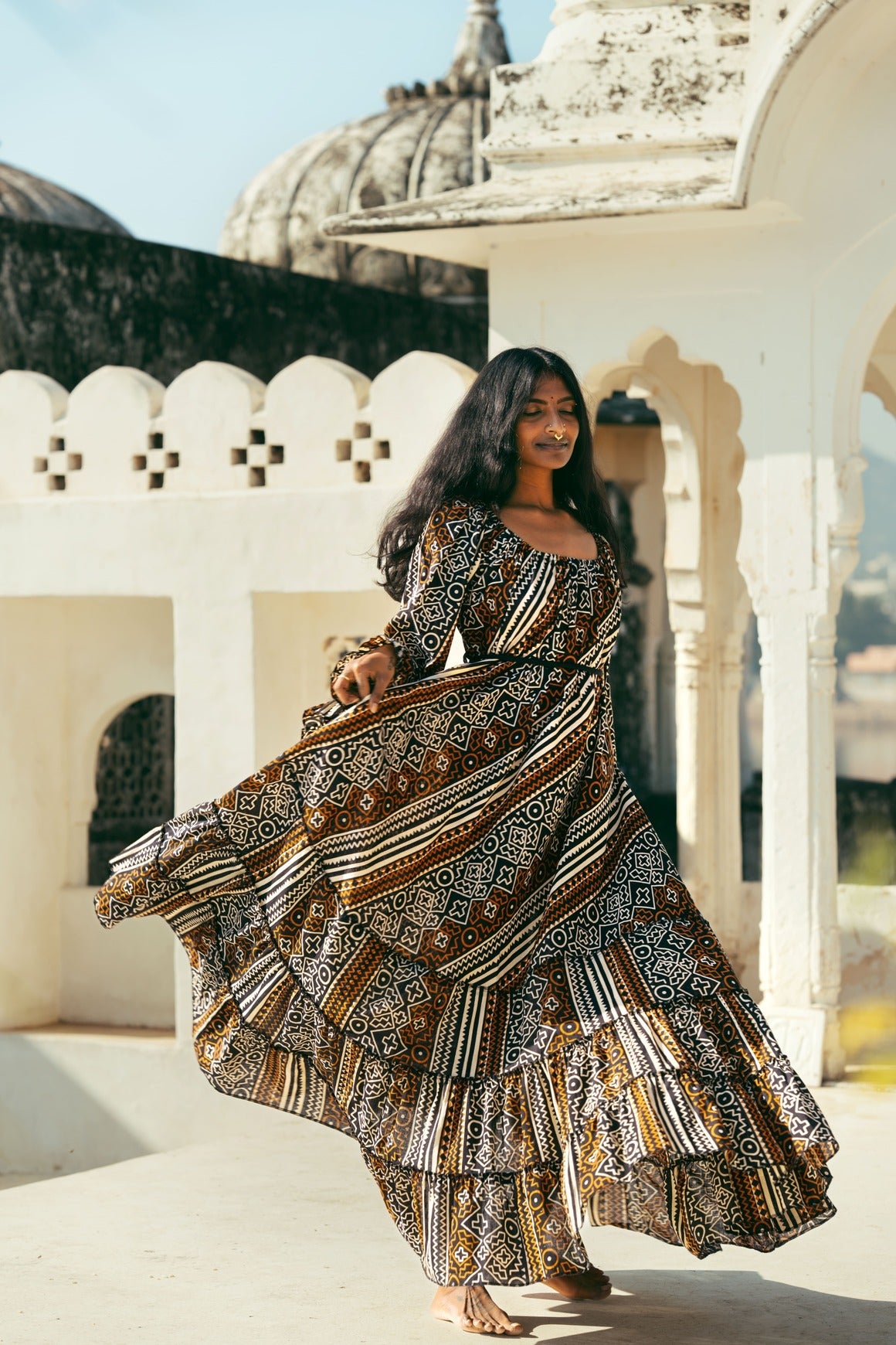 Lilith Bohemian Long Dress