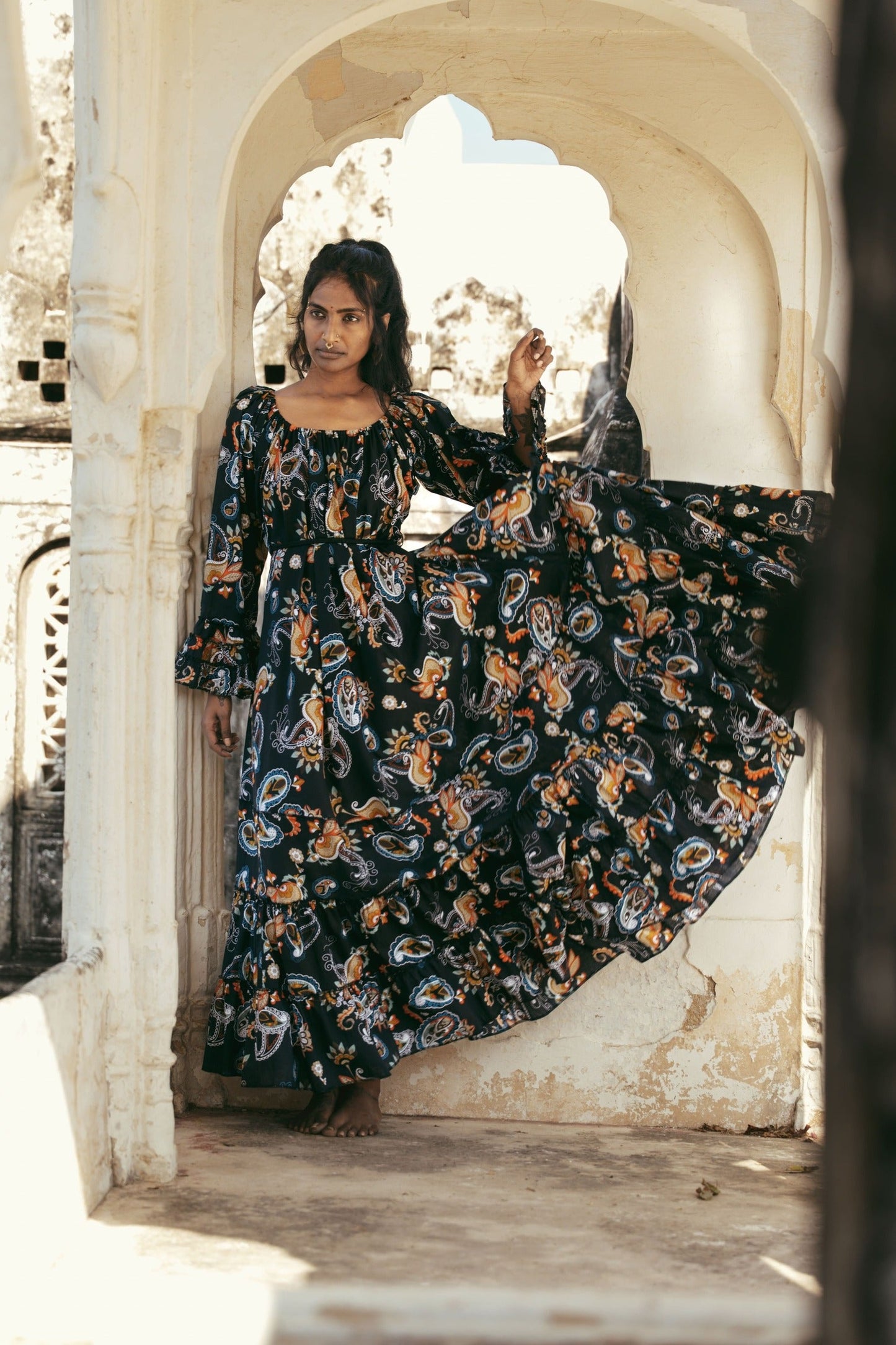 Lilith bohemian long dress