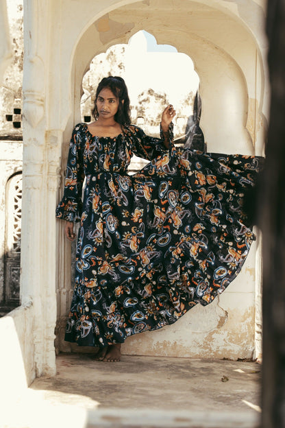 Lilith bohemian long dress