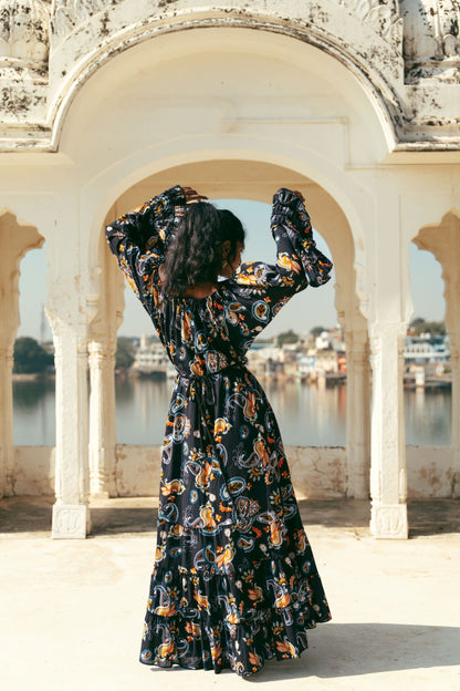 Lilith bohemian long dress