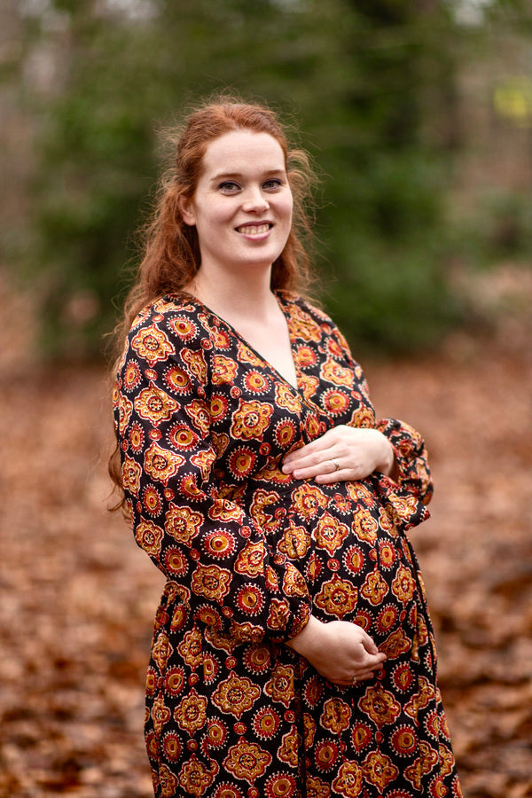 Devi Dress Block Print