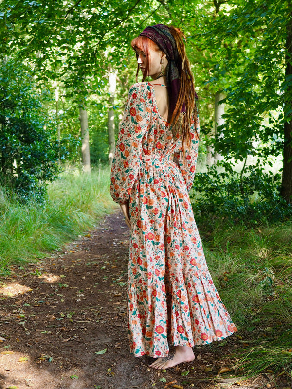 Devi Salmon Dress
