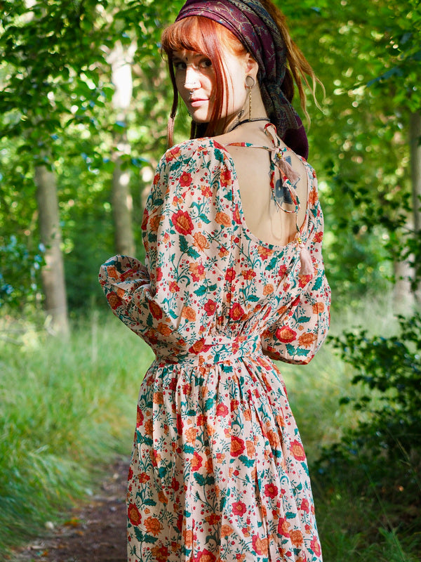 Devi Salmon Dress