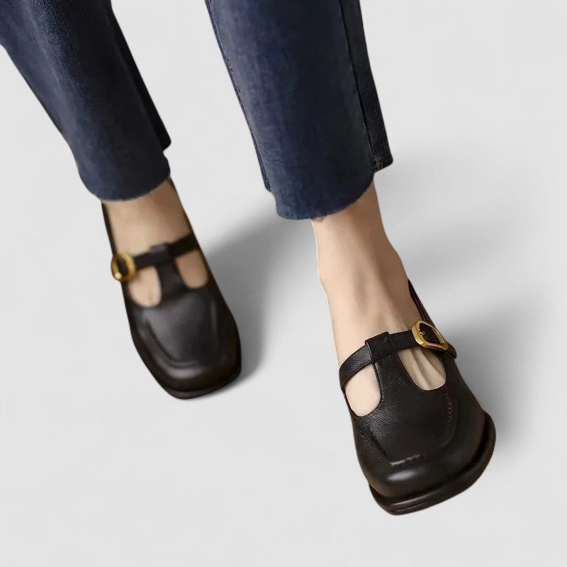 Kyrahnae | Orthopedic Mary Jane Shoes with a T-Strap