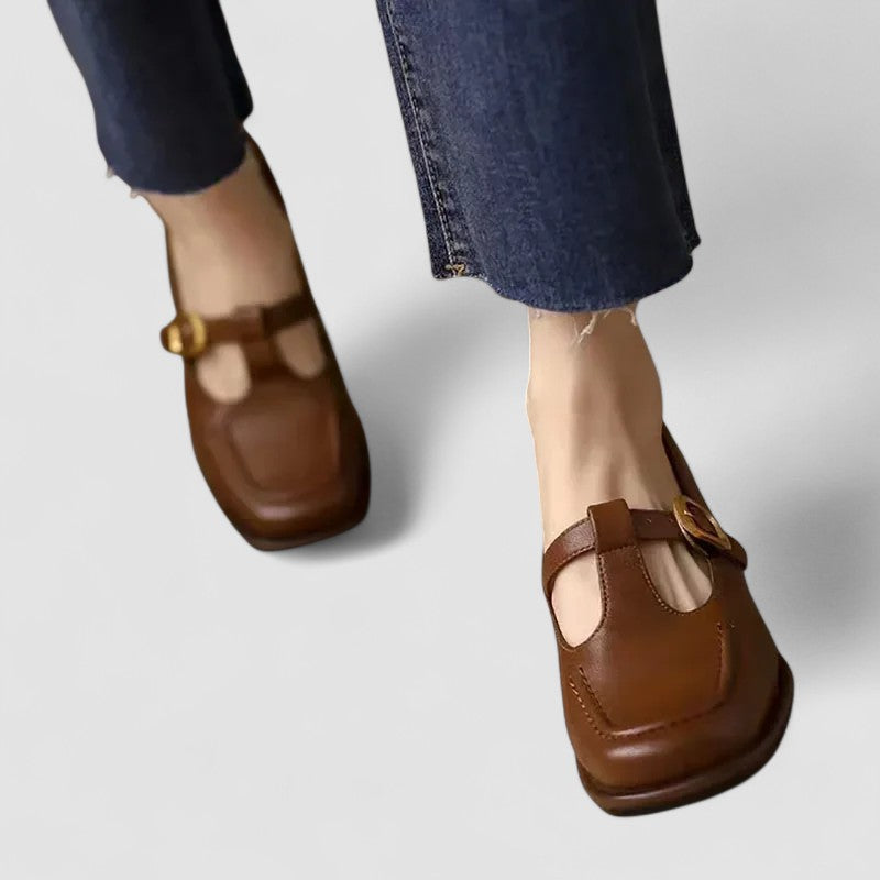 Kyrahnae | Orthopedic Mary Jane Shoes with a T-Strap