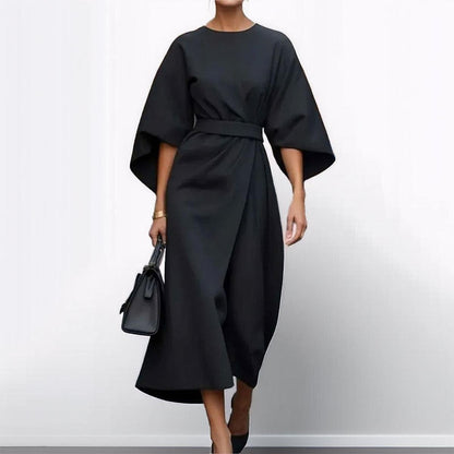 Katarzyna | Maxi dress with kimono sleeves