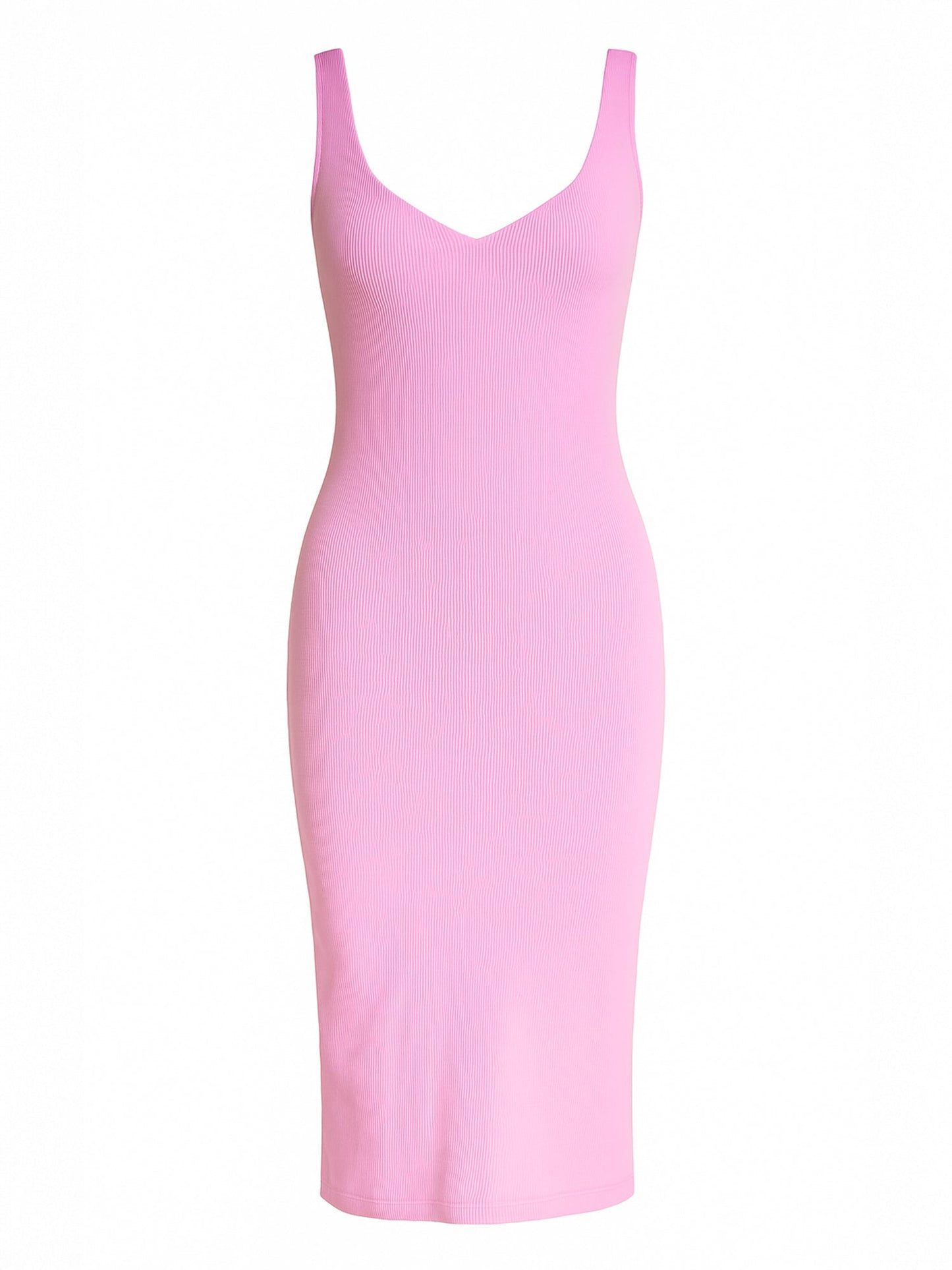 Lancerta - striped mini dress with heart neckline - BLACK