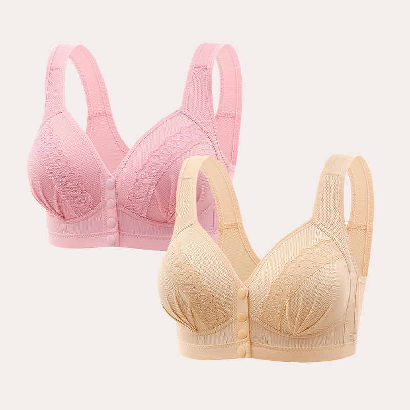 Breathable, Skin-Friendly Cotton Bra Buy 1 Get 1 Free