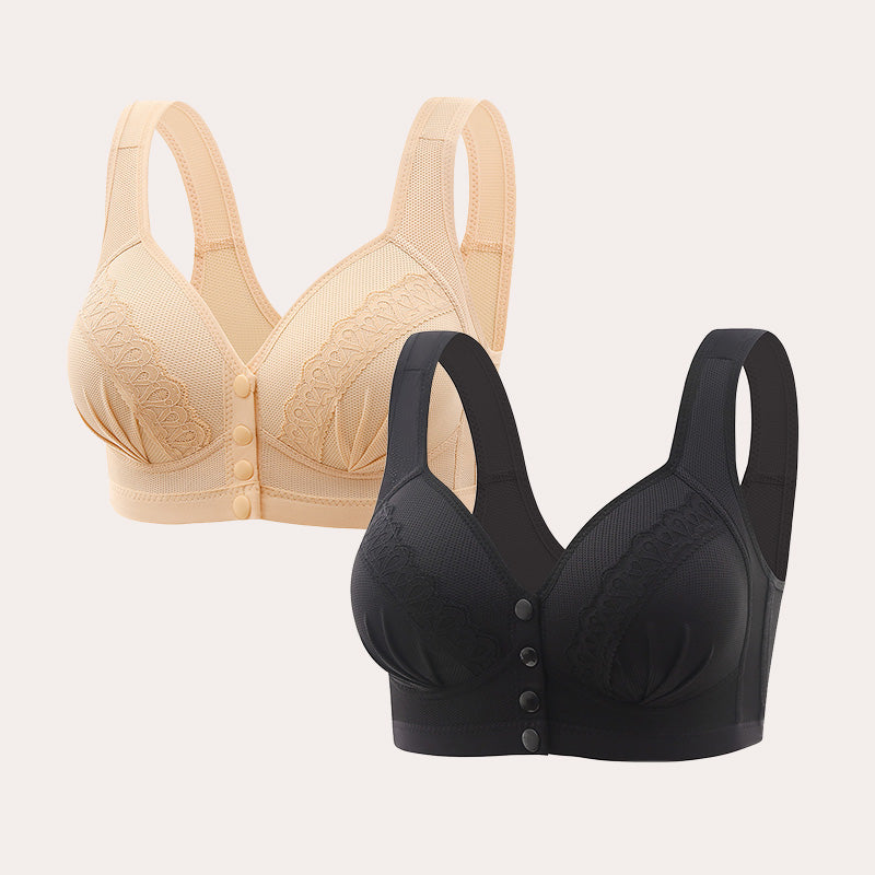 Breathable, Skin-Friendly Cotton Bra Buy 1 Get 1 Free