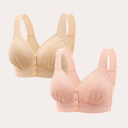 Breathable, Skin-Friendly Cotton Bra Buy 1 Get 1 Free