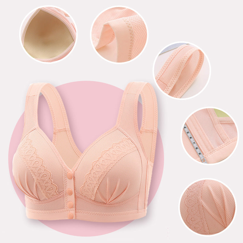 Breathable, Skin-Friendly Cotton Bra Buy 1 Get 1 Free