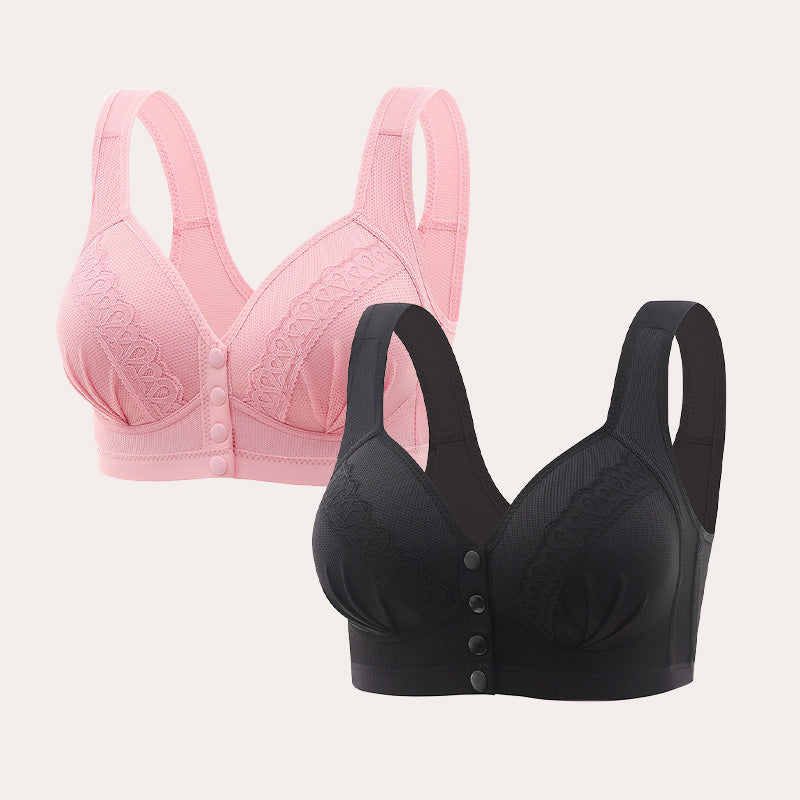 Breathable, Skin-Friendly Cotton Bra Buy 1 Get 1 Free