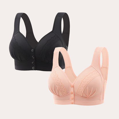Breathable, Skin-Friendly Cotton Bra Buy 1 Get 1 Free
